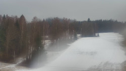 Dojezd hlavní sjezdovky