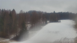 Dojezd hlavní sjezdovky