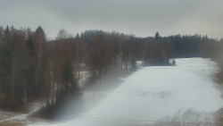 Dojezd hlavní sjezdovky