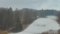 Dojezd hlavní sjezdovky