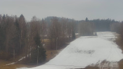 Dojezd hlavní sjezdovky