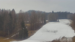 Dojezd hlavní sjezdovky