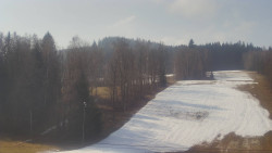 Dojezd hlavní sjezdovky