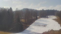 Dojezd hlavní sjezdovky