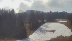 Dojezd hlavní sjezdovky