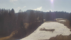 Dojezd hlavní sjezdovky