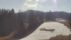 Dojezd hlavní sjezdovky