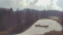 Dojezd hlavní sjezdovky