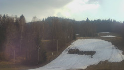 Dojezd hlavní sjezdovky