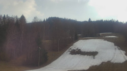 Dojezd hlavní sjezdovky