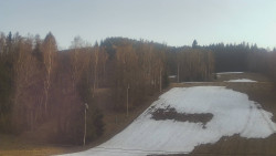 Dojezd hlavní sjezdovky