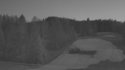 Dojezd hlavní sjezdovky