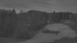 Dojezd hlavní sjezdovky