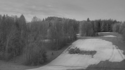 Dojezd hlavní sjezdovky