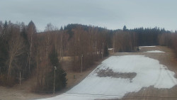 Dojezd hlavní sjezdovky