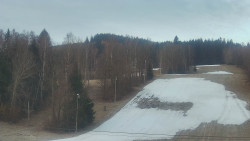 Dojezd hlavní sjezdovky