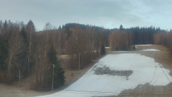 Dojezd hlavní sjezdovky