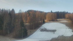 Dojezd hlavní sjezdovky