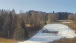 Dojezd hlavní sjezdovky