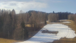 Dojezd hlavní sjezdovky