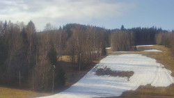 Dojezd hlavní sjezdovky