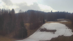 Dojezd hlavní sjezdovky