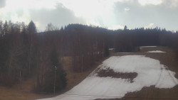 Dojezd hlavní sjezdovky