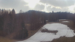 Dojezd hlavní sjezdovky