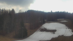 Dojezd hlavní sjezdovky