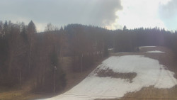 Dojezd hlavní sjezdovky