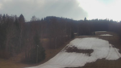 Dojezd hlavní sjezdovky