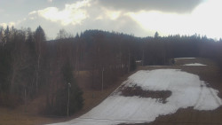 Dojezd hlavní sjezdovky