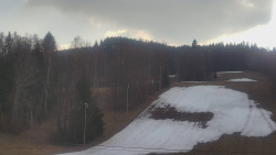 Dojezd hlavní sjezdovky