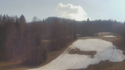 Dojezd hlavní sjezdovky