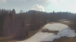 Dojezd hlavní sjezdovky