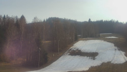 Dojezd hlavní sjezdovky