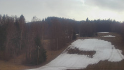 Dojezd hlavní sjezdovky