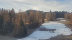 Dojezd hlavní sjezdovky