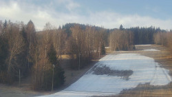 Dojezd hlavní sjezdovky