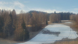 Dojezd hlavní sjezdovky