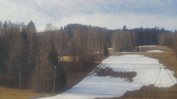 Dojezd hlavní sjezdovky