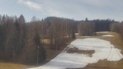 Dojezd hlavní sjezdovky