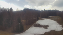 Dojezd hlavní sjezdovky