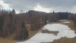 Dojezd hlavní sjezdovky