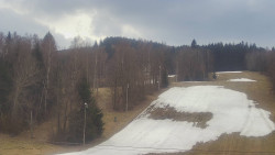 Dojezd hlavní sjezdovky