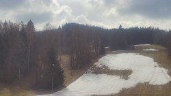 Dojezd hlavní sjezdovky