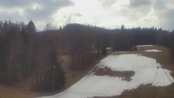 Dojezd hlavní sjezdovky