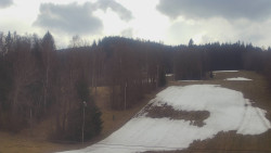 Dojezd hlavní sjezdovky