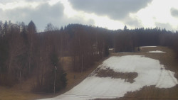 Dojezd hlavní sjezdovky