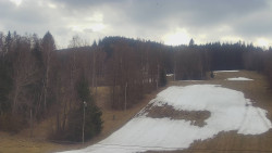 Dojezd hlavní sjezdovky